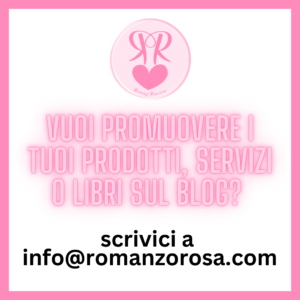 romanzo rosa promozione